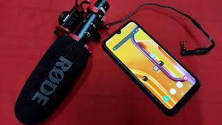 How to connect External Microphone to Samsung Galaxy Phone  Video Recording with external Mic [upl. by Eelessej]