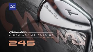 Mizuno Pro 245 irons  Official RampD Summary [upl. by Ayouqes315]