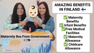 Maternity Benefits in Finland 🇫🇮 Infant Benefits governmentbenefits lifeinfinland finland viral [upl. by Reibaj]