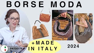 BORSE MODA TENDENZA INVERNO e Borse Pelle Made in Italy 2024 25 Patoo74 Accessori donna fall fashion [upl. by Ahsrav509]