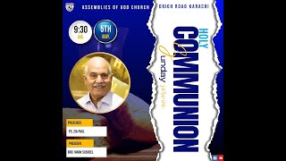 Assemblies Of God Church Drigh Road Karachi 5th May 2024 Preacher Pastor Zia Paul [upl. by Moyer]