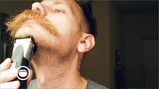 How To Trim The Beardstache At Home  Eric Bandholz [upl. by Zoarah712]