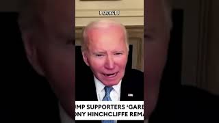 CC makes it clear what Joe Biden really said about Trump supporters🤔 [upl. by Artinek]