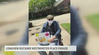 Buckner Westminster Place holds parade for residents [upl. by Aynatal]