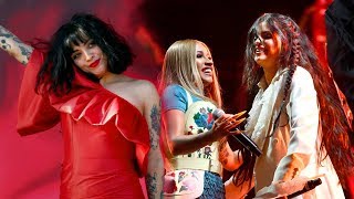 Selena Gomez canta Taki Taki y Mon Laferte hace Cover de Dua Lipa en Coachella 2019 [upl. by Ayek]