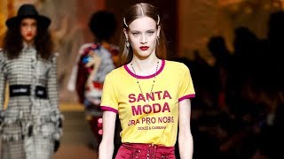 Dolce amp Gabbana  Fall Winter 20182019  Full Fashion Show [upl. by Jennica14]