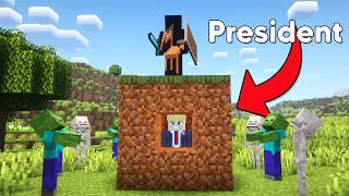 I Became the Presidents Bodyguard in Minecraft [upl. by Siuqcram]