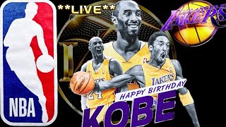 LIVE Happy Birthday Kobe Bryant [upl. by Anitnatsnok338]