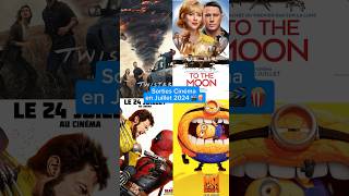 Les sorties cinéma en juillet 2024  cinema film france [upl. by Enogitna388]