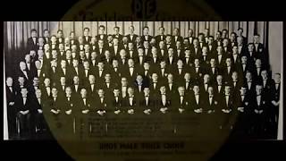 Schubert  The Rhos Male Voice Choir 1966 23rd Psalm  Trans WS Gwynn Williams [upl. by Krigsman]