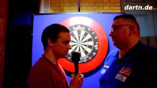 Interview mit Dragutin Horvat  PDC Dart WM 2017 1 Runde [upl. by Eineg]