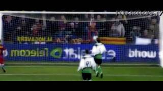 FCBarcelonaTV  FC Barcelona 30 Racing Santander 22012011  HD [upl. by Hsejar]