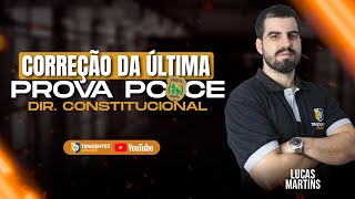 CORREÇÃO DA ÚLTIMA PROVA PCCE  DIREITO ADMINISTRATIVO  PROF LUCAS MARTINS [upl. by Kiefer517]