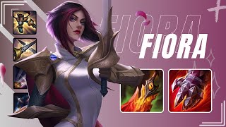 Wild Rift  FIORA Solo Gameplay Season 13  Build amp Runes [upl. by Trebornhoj]