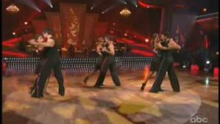 Sandor amp Parissa Argentine Tango Choreography for DWTS Pros Group Dance Season 9 [upl. by Sinnel]