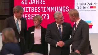 40 Jahre Mitbestimmungsgesetz  Jubiläumsfeier im Deutschen Historischen Museum Berlin [upl. by Zandt]