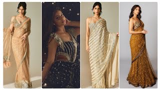 SRK Daughter Suhana Khan Sizzling Saree Photoshootphotos [upl. by Mogerly414]