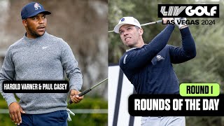 HIGHLIGHTS Varner Casey CLead After Vegas Rd 1  LIV Golf Las Vegas [upl. by Kore]