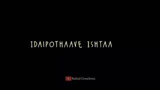 Inka Edo song lyrics💕😍💞  Darling  whatsAppstatus  Blackscreen  Rahul Creations ❣ [upl. by Archaimbaud]