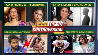 Hardik PandyaNatasa DIVORCE Sharmin Taunts Aditi Sara Ali Khans Secret Engagement  Top 10 News [upl. by Sone553]