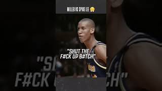 When Reggie Miller trash talked Spike Lee 😤 shorts [upl. by Malissia]