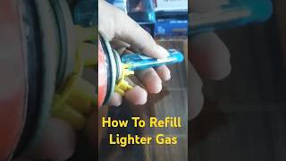 How To Refill Lighter Gas Short Video Makeinindia Bodotrick Like Share amp Subscribe 😊😃❤👌 [upl. by Darelle169]