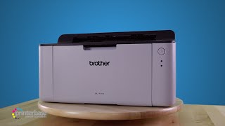 Brother HL 1110 Compact Mono Laser Printer Demonstration  printerbasecouk [upl. by Stoeber41]