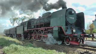 2962020 PAROWÓZ Pt47  ELEGANCKA POLSKA DAMA W RUCHU POŚPIESZNYM [upl. by Atsiuqal]