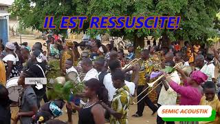 🎤🔥🔥🕺IL EST RESSUSCITE CHANT DE LOUANGE DE PAQUES DE COTE DIVOIRE CATHOLIQUE [upl. by Zucker]