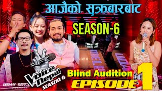 The Voice Of Nepal Season 6  Voice Of Nepal Season 6 Blind Audition Comming soon 2025 Episode 1 [upl. by Mckenna324]