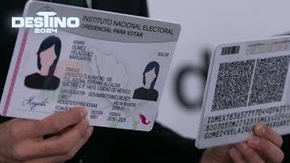 Detalles de la credencial de Elector del INE [upl. by Acirret809]