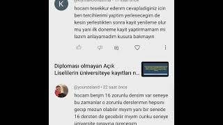 Açık Lise 2024 Ek sınav var mı kimler girebilir ve online mı olacak [upl. by Schlesinger]