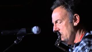 Bruce Springsteen  20140523 Pittsburgh  Further On Up The Road solo acoustic [upl. by Aronoff481]