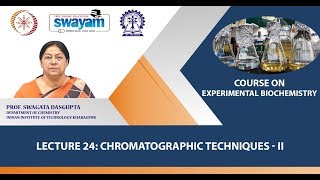 Lecture 24  Chromatographic Techniques  II [upl. by Seton]