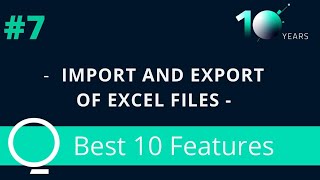 7 Import and Export of Excel Files [upl. by Aicatsan]