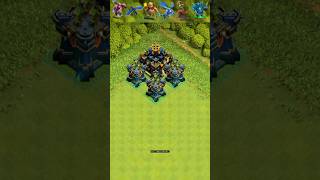 triple multi Archer Tower amp Town Hall 17 vs All Troops  💀🔥clashofclans coc shorts [upl. by Carolin]