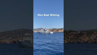 Nice Boat Wisting trending viralvideo travel summer season adventure beach 500subsvacation [upl. by Desai]