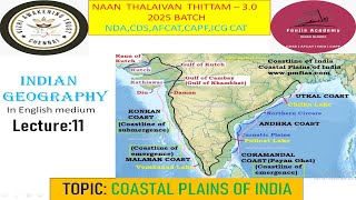 Coastal Plains Of India Lecture11  Complete Indian Geography for all exams cdsndaafcatcapfssc [upl. by Noiwtna]