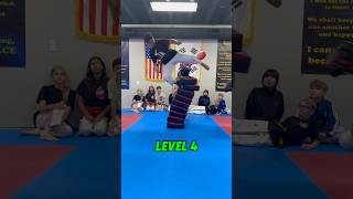 Jump side kick at every level tkdaction martialarts challenge taekwondo [upl. by Kellie]