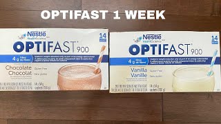 OPTIFAST LIQUID DIET  1 WEEK [upl. by Icart]