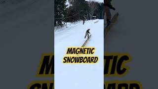 SNOWBOARD WITH MAGNETS snowboarding extremesport [upl. by Siradal27]