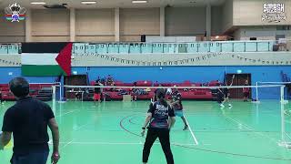 QATAR BADMINTON  15 November 2024  Cristalee amp Kuya Nats vs Rinku amp Jaber [upl. by Stavros]