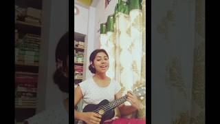 Ajeeb dastaan hain yeh❤️✨ukulele cover 🎵🎶🎧shorts [upl. by Branen114]