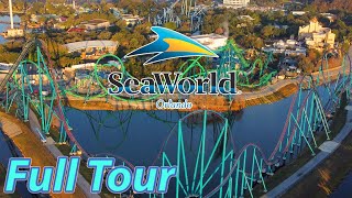 SeaWorld Orlando  Full Tour amp Guide [upl. by Nodroj]