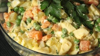 Insalata russa Maionese de batata [upl. by Otokam]