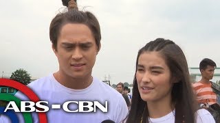 TV Patrol Taping para sa finale ng Bagani naantala dahil sa habagat [upl. by Eneri191]