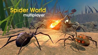 Spider World Multiplayer Android Gameplay HD [upl. by Edbert]