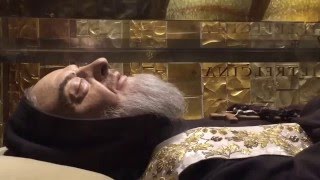 Saint Padre Pio body still preserved at San Giovanni Rotondo in Italy [upl. by Arayc]