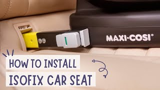 HOW TO EASILY INSTALL AN ISOFIX CAR SEAT [upl. by Niak377]