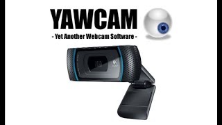 Yawcam and webcam for surveillance how to [upl. by Natloz685]